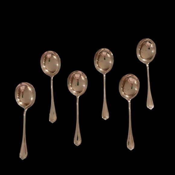 Cooper Brothers of Sheffield Silver Plated Vintage Berry Set - Picture 2 of 5